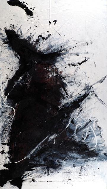 The Wicked Witch Of The West - 2025 | 90x50cm | acrylic, oil, pastel, graphite, pigments on canvas